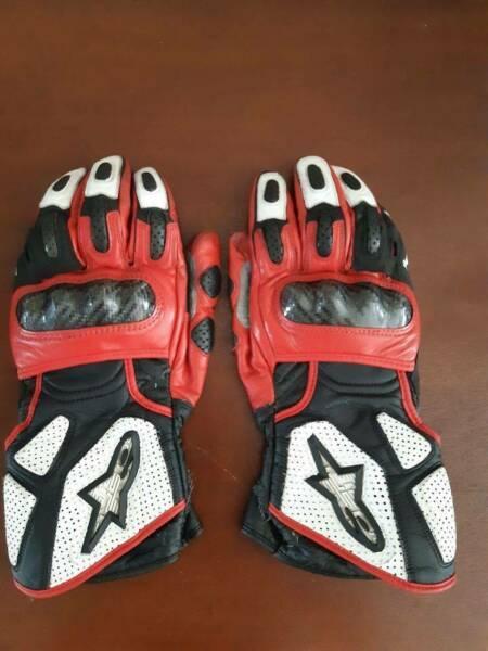 Alpinestars SP2 Leather Mororcycle gloves XL