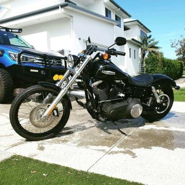 2011 Harley dyna Wide Glide swap