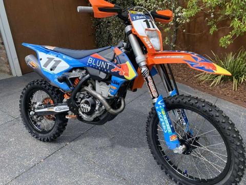 Ktm 350 exc motorbike