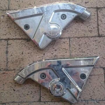 Hyosung Aquila GV250 larger lower frame covers. Only $26 the Pair