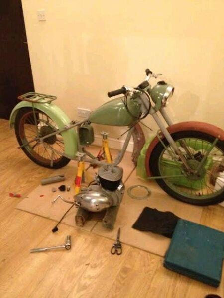 Wanted: Wanted Free or cheap motorbike for project