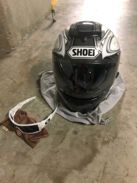 Shoei XL motorcycle helmet