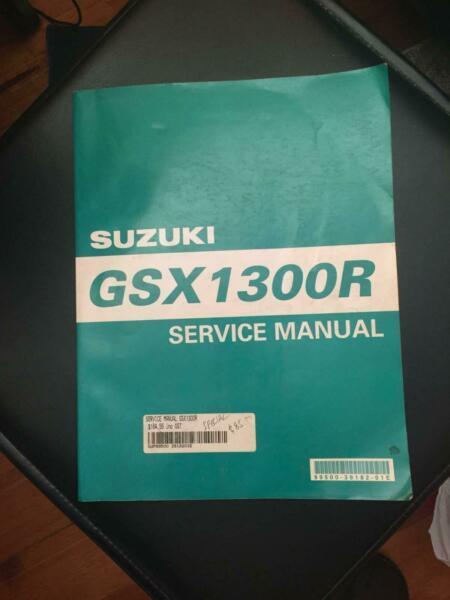 GSX1300R Hayabusa Factory Workshop Manual******2001