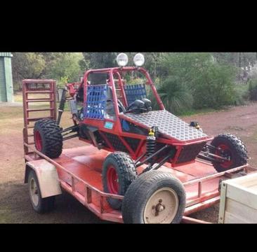 Buggy 1100cc and trailer