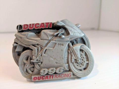 Ducati Motorcycle Belt Buckle