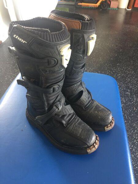Thor mx boots size 6