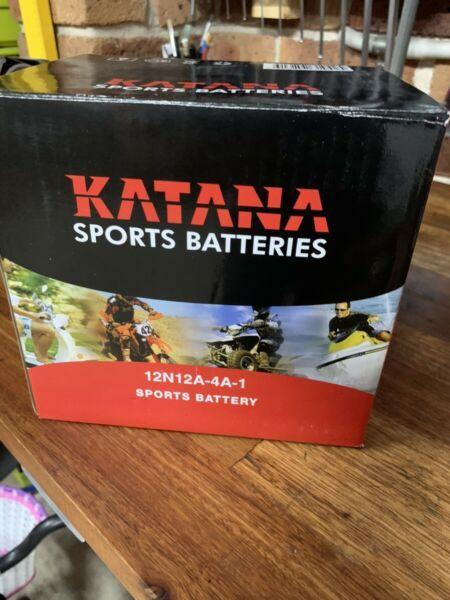 Katana Sports Battery. 12V - 12A