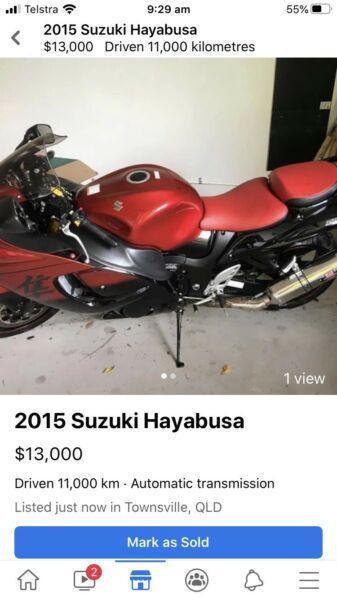 Suzuki hayabusa 1300