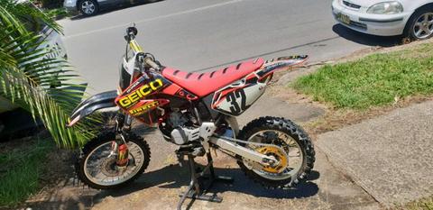 2007 honda cr85 small wheel