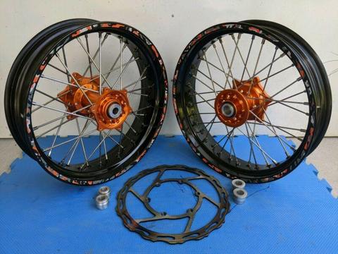 KTM Motard Rims / Wheels 17 inch