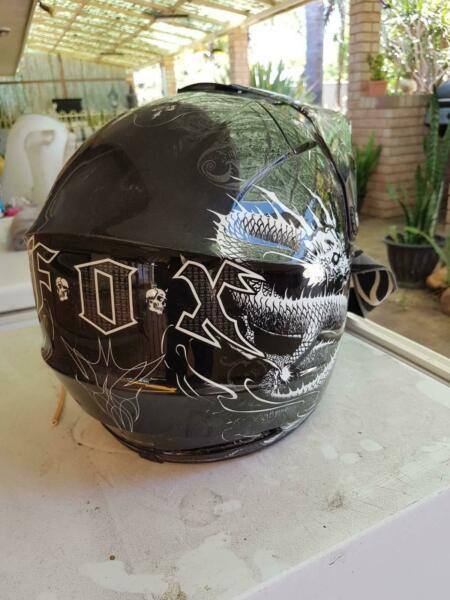 Fox motocross helmet