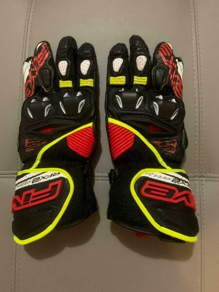 FIVE RFX2 AIRFLOW BLACK FLUO YELLOW MOTORCYCLE GLOVES
