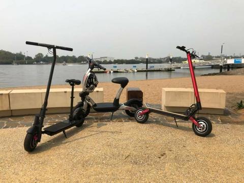 Electric Scooters 3 models available - From $1000