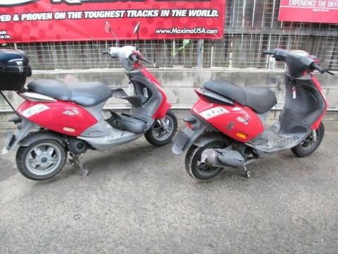 Piaggio Zip 50 scooter X 2 package deal = 2 for 1