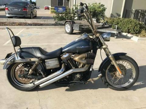 HARLEY DAVIDSON DYNA FXDB STREET BOB 11/2007MDL PROJECT MAKE OFFER