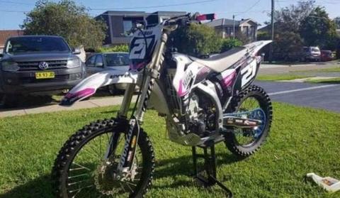 For sale 2009 yz250f