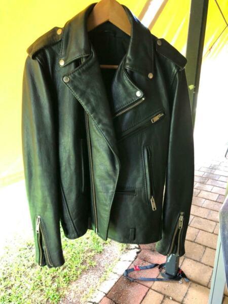 Old school leather jacket