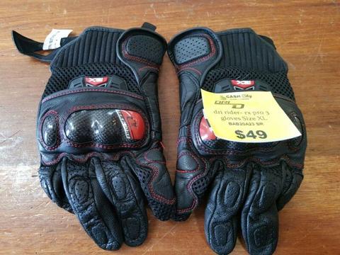 Dri Rider TX pro 3 motorbike gloves
