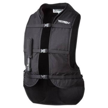 Helite Turtle Airbag Vest, black, XL - used but in great condition