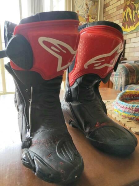 Motorcycle Road Race Boots