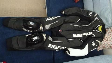 Berik one piece motorcycle leathers - size 62