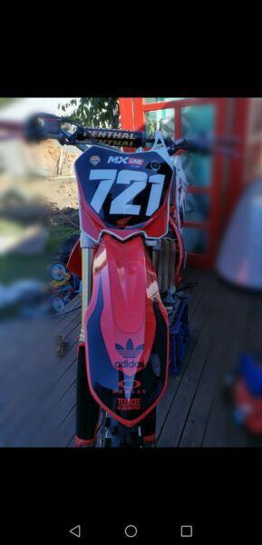SWAP 2011 CRF250F FOR BOAT