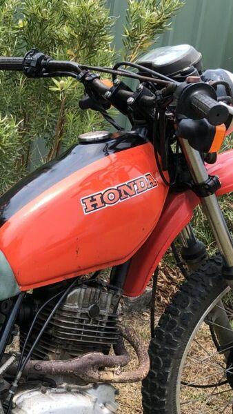 Wanted: 1980 Honda XL250S