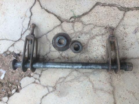 Rear Axle spindle shaft to suit Suzuki TS250 TS 250 1990