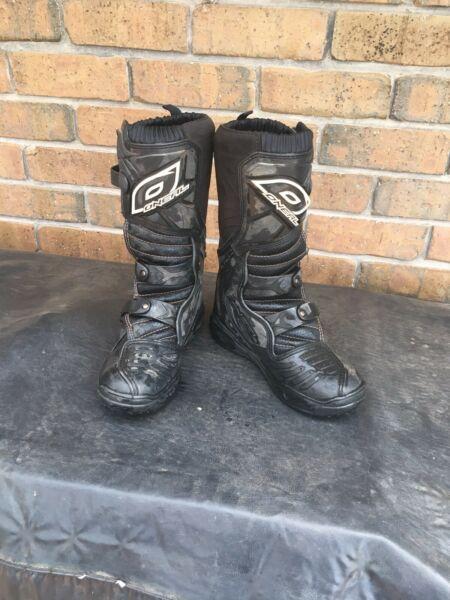 ONeal Motocross boots kids size 5