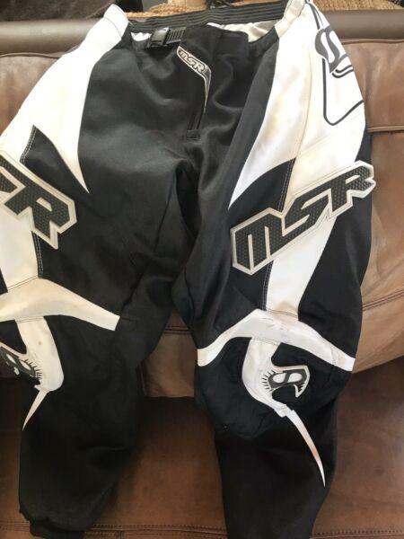 MSR MX AXXIS Pants - Youth Size 28