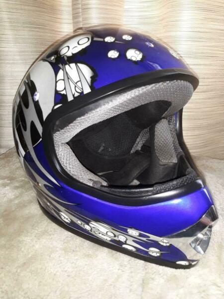 Motorcross style helmet
