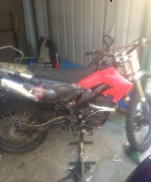 Wanted: I'm looking for a cr 80 big wheel or a cr 125 to swap for my xtm 250
