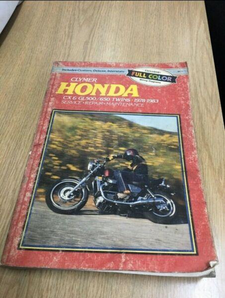 Honda CX500 workshop Manual