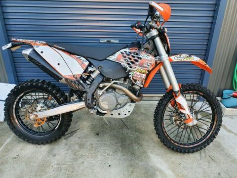 2009 ktm 450 exc September rego