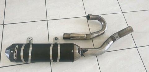 KTM 350sxf pipe