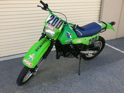 Kawasaki KDX 200 1986
