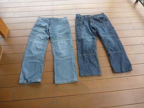 MOTORCYCLE PANTS $40 FOR 2 PAIRS / AS NEW