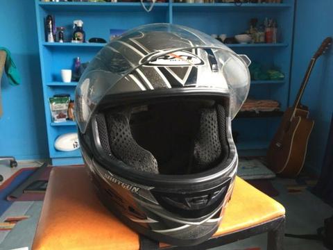 Motorcycle helmet size XS