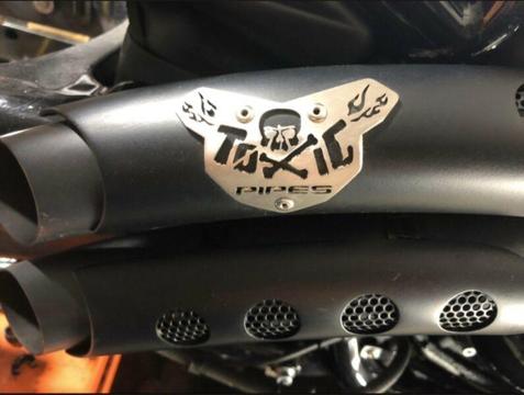Harley Davidson Vrod Toxic Exhaust For Sale