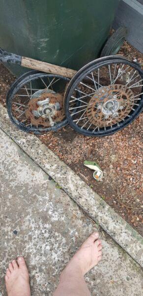 For sale 2 Thumpstar Front Rims
