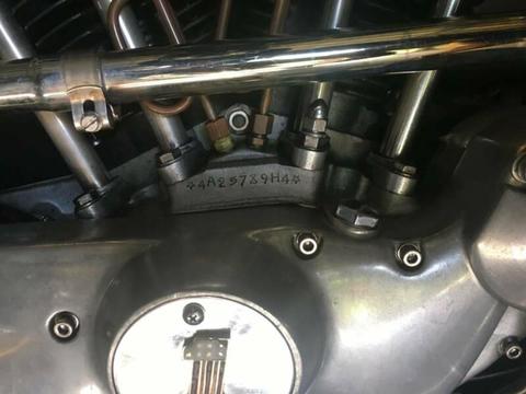 Harley Davidson 1974 Ironhead Engine
