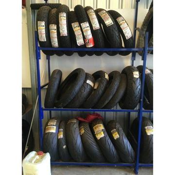 New Motorcycle tyres going cheap