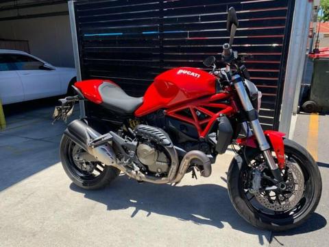 Immaculate 2017 Ducati Monster 821 - 2,500kms