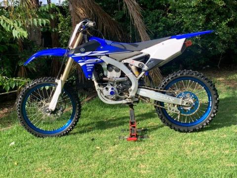 2018 YZ250F. Less than 10 hours use and close to new condition