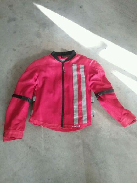 Retro style motorcycle jacket