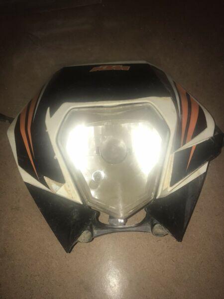 KTM EXC genuine headlight from around 08