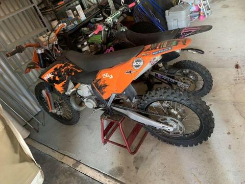 Ktm sx 250 and kx 85