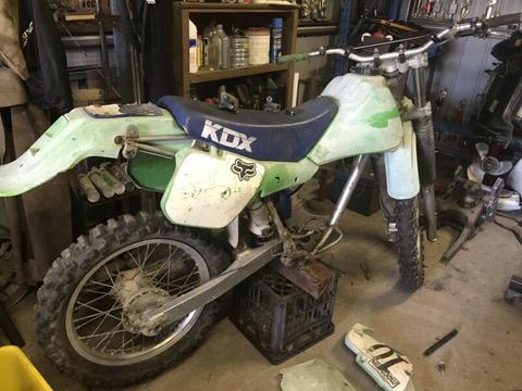 KDX 200 almost complete with spares
