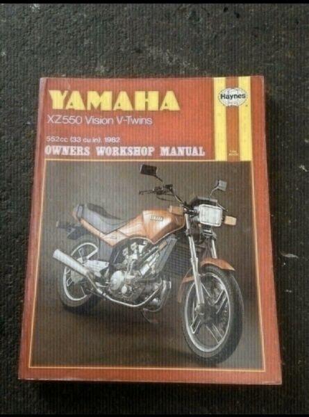 Yamaha XZ550 Workshop Manual