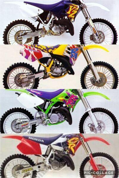 Wanted: Wanted cr125,kx125,yz125,rm125 90's